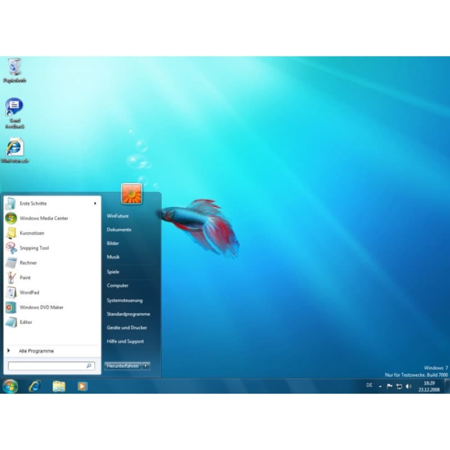Microsoft Windows 7 Pro Volume 1 PC Code only