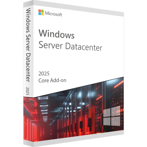 Microsoft Windows Server 2025 Datacenter Core Add-on-Erweiterungslizenz 2 Core
