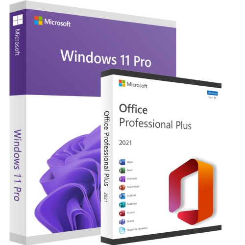 Microsoft Windows 11 Pro + Office 2021 Professional Plus LTSC