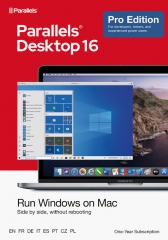 Parallels Desktop v16 int. Mac (1J) Professional