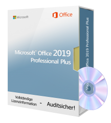 Microsoft Office 2019 Professional Plus - DVD 1 PC