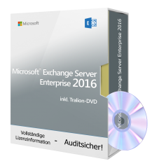 Microsoft Exchange Server Enterprise 2016 inkl. Tralion-DVD